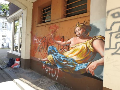 Our Lady of the Streets | Street Murals by Anat Ronen