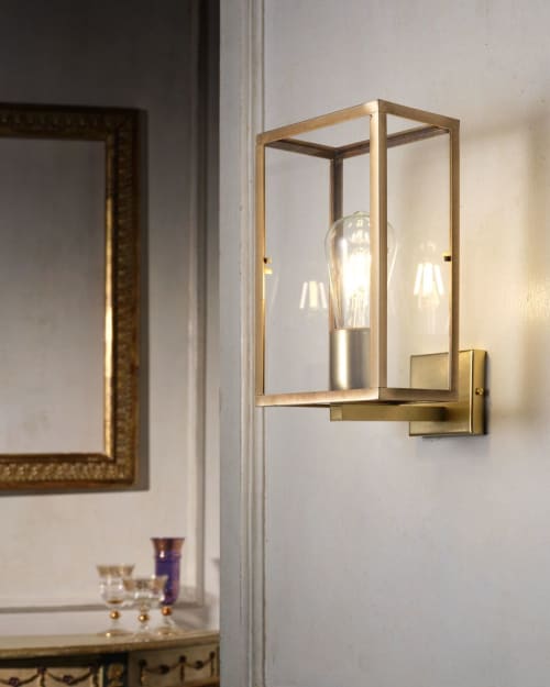 Id033 | Sconces by Gallo. Item composed of brass
