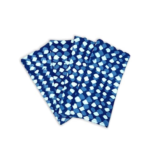 Organic Cotton Napkins | Karma - Set of 4 | Linens & Bedding by ichcha. Item made of cotton compatible with boho and minimalism style
