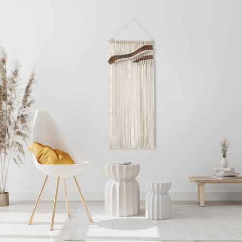 Desertscape | Macrame Wall Hanging in Wall Hangings by YASHI DESIGNS. Item works with minimalism & mid century modern style