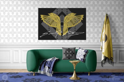 March Room by Sean Martorana | Cushion in Pillows by Sean Martorana | Philadelphia in Philadelphia. Item composed of fabric