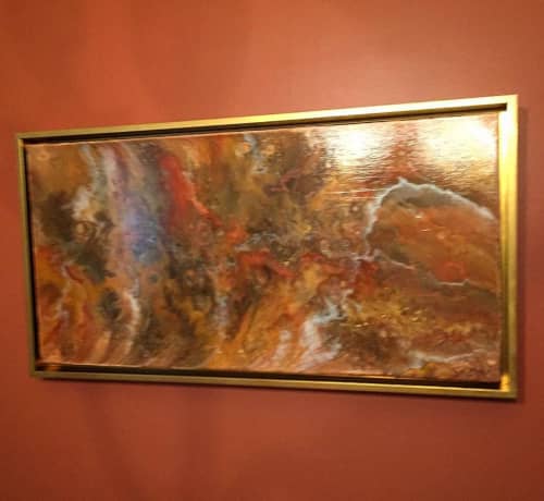 Sierra | Oil And Acrylic Painting in Paintings by Soulscape Fine Art + Design by Lauren Dickinson. Item made of canvas