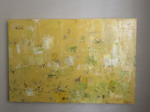 State of Sunshine | Mixed Media by SaltAirArt. Item composed of canvas compatible with contemporary and coastal style