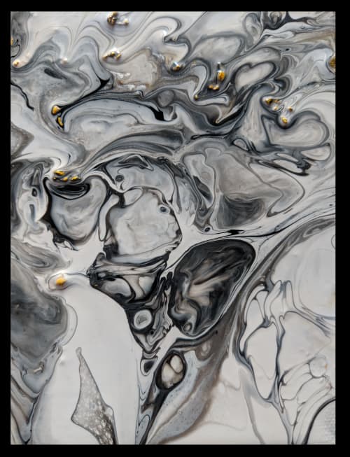 Private Collector | Oil And Acrylic Painting in Paintings by Soulscape Fine Art + Design by Lauren Dickinson. Item composed of canvas