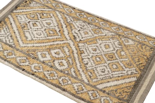 Rug & Kilim’s Moroccan Rug with Geometric Lozenge Diamond | Area Rug in Rugs by Rug and Kilim. Item made of wool