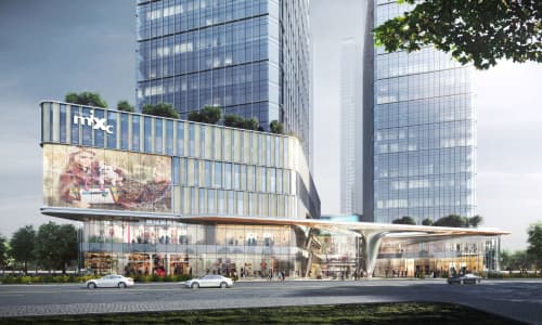 10 Design | China Resources’ MixC Market Hall | Architecture by 10 DESIGN. Item composed of synthetic