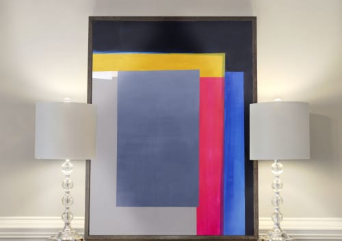 The Me Beyond | Oil And Acrylic Painting in Paintings by Matthew Thomas. Item composed of canvas