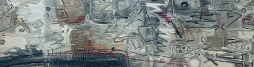 Winter Landscape 🔴 | Oil And Acrylic Painting in Paintings by Darlene Watson Abstract Artist. Item made of canvas with synthetic