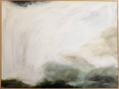 Lille (30" x 40") | Oil And Acrylic Painting in Paintings by Emily Tingey. Item made of canvas with synthetic