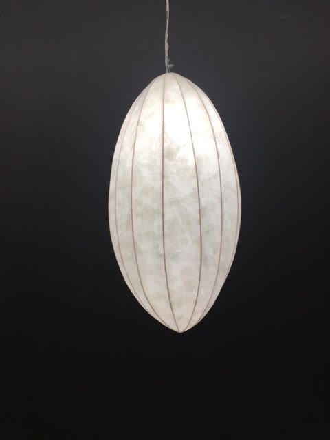 Fat Pod Hanging Lamp | Pendants by Pedro Villalta. Item made of steel & paper