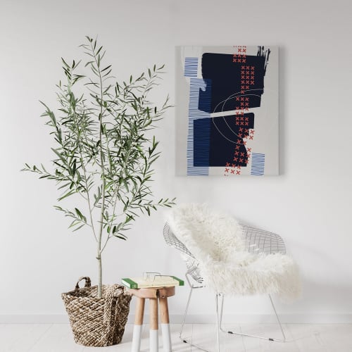 Askew Canvas Print | Prints by Michael Grace & Co.. Item made of canvas