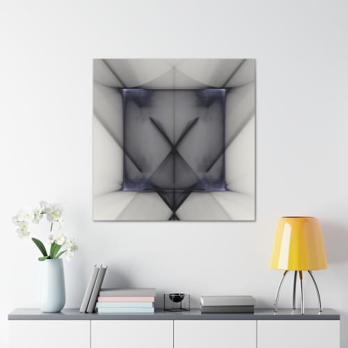 Minimal 9331 | Oil And Acrylic Painting in Paintings by Rica Belna. Item made of canvas