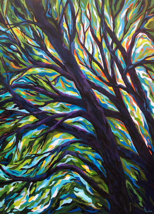 Within the Treetops | Paintings by Heather Kinahan Art
