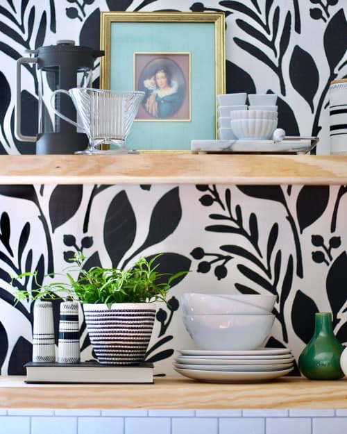 Striped Planter | Vases & Vessels by MOkun. Item composed of ceramic