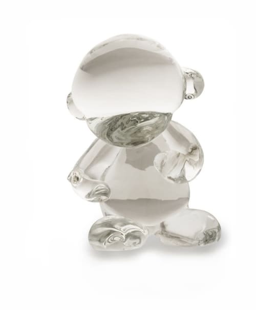 Animaguri Bookend | Sculptures by Esque Studio. Item made of glass