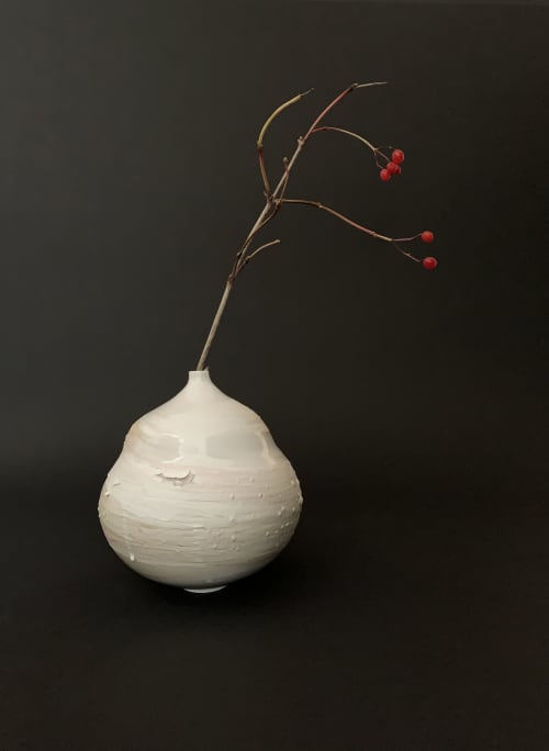 RWH-17 | Vase in Vases & Vessels by Rosa Wiland Holmes. Item made of stone