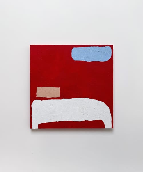 The Cold Side of the Pillow | Oil And Acrylic Painting in Paintings by Ayesha Pearce. Item composed of wood in minimalism or mid century modern style