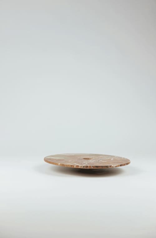 Percezione Atemporale _ diaspro antico | Candle Holder in Decorative Objects by gumdesign. Item composed of marble in contemporary style
