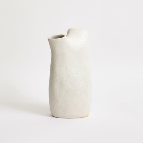 Gemini vase - white | Vases & Vessels by Project 213A. Item composed of stoneware in contemporary style