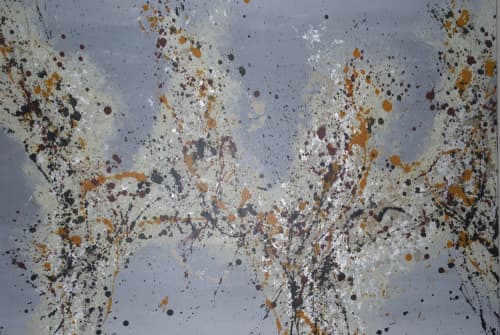 Journey | Oil And Acrylic Painting in Paintings by Elmira Lilic. Item made of canvas
