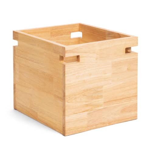 Modwerks Furniture Design Zuma Modern Solid Wood Storage Box in Natural - mdz290