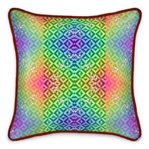 Vortex Pearls | Pillow in Pillows by Heirloom Wild by Candace Marquette. Item works with contemporary style