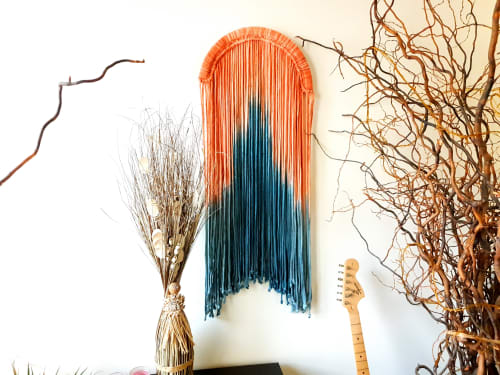 Macrame Wall Décor ,Macrame Wall Art, Fiber Art, Boho Wall | Tapestry in Wall Hangings by Magdyss Boutique. Item made of cotton & fiber