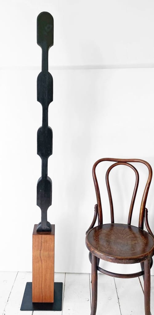 Untitled 86 | Sculptures by Neshka Krusche. Item composed of wood compatible with minimalism style