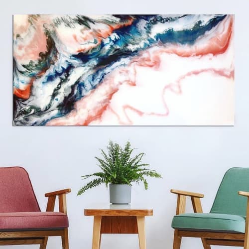 Balos | Oil And Acrylic Painting in Paintings by Paige Ring. Item made of wood & synthetic