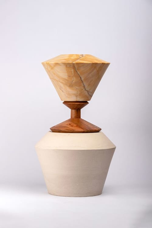 Destini Incrociati D+01+E | Ornament in Decorative Objects by gumdesign. Item made of marble compatible with modern style