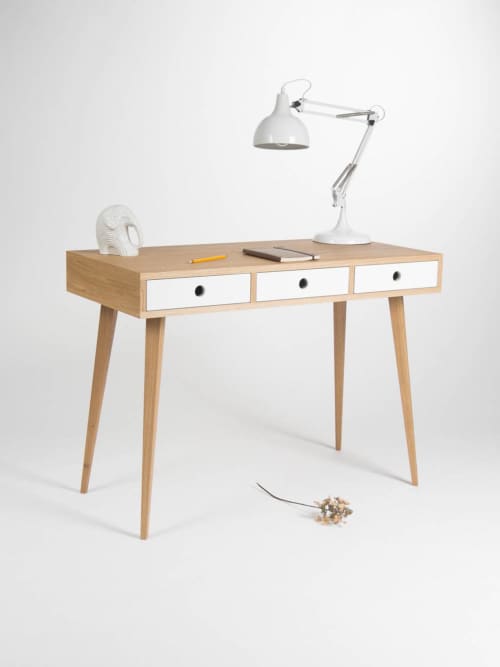 Home office desk, small dressing table, bureau | Tables by Mo Woodwork. Item made of wood