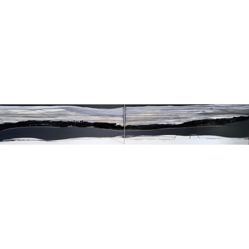 Landscape #11 | Paintings by Emilie Heurtevent | Fox Galleries in Collingwood
