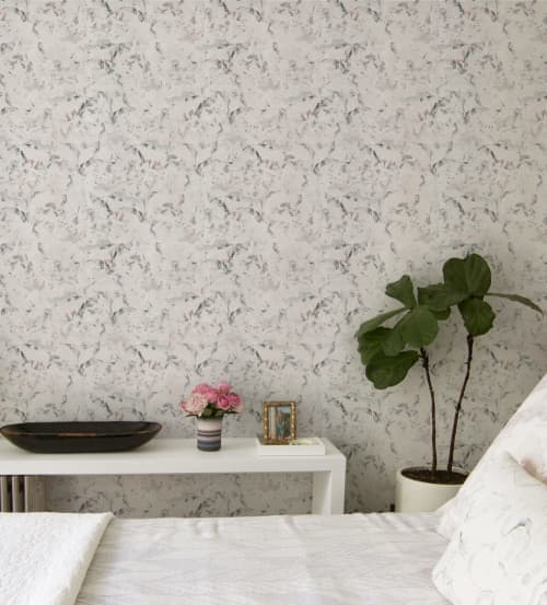 Cactus Wren - Quartz Wallpaper | Wall Treatments by BRIANA DEVOE. Item composed of paper