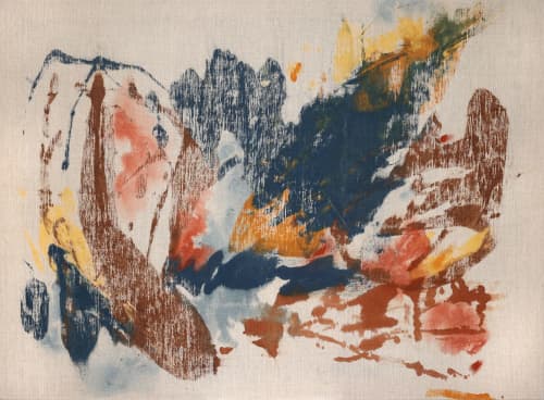 Perfect Yet Vulnerable - Wild | Oil And Acrylic Painting in Paintings by Melissa McGill. Item made of canvas with synthetic works with boho & mid century modern style