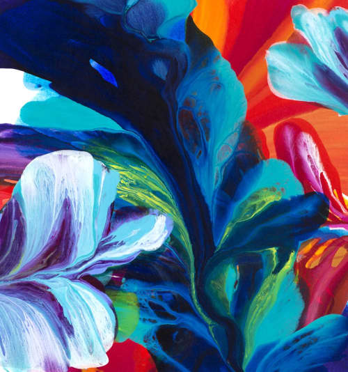 Quintessence | Oil And Acrylic Painting in Paintings by Terry Kruse | Private Residence, Calgary in Calgary. Item made of canvas with synthetic