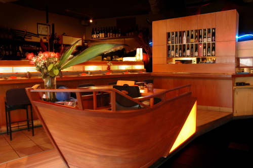 Design and Millwork | Dining Table in Tables by In Element Designs | Octopus's Garden Restaurant in Vancouver. Item composed of wood and metal