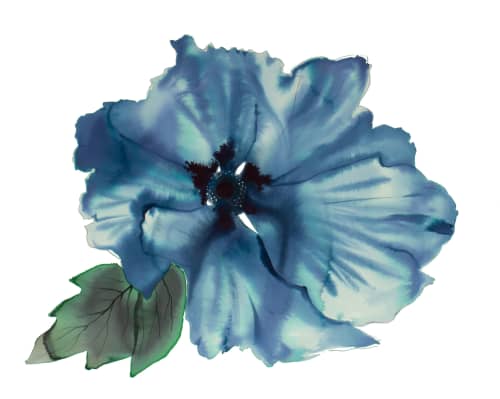 Anemone No. 6 : Original Watercolor Painting | Paintings by Elizabeth Becker. Item composed of paper compatible with boho and minimalism style