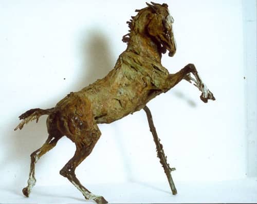 Athens Horse | Sculptures by Wendy Klemperer Art Inc. Item composed of bronze