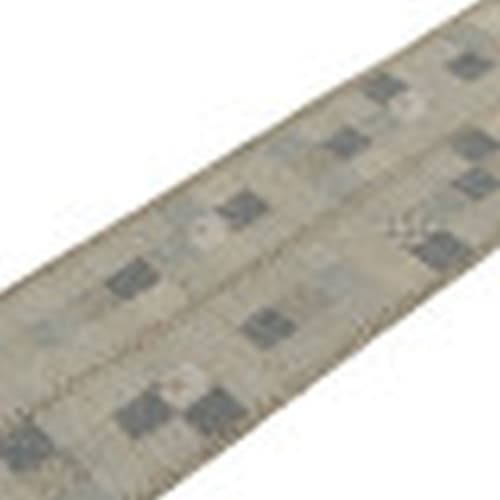 Rug & Kilim’s Scandinavian Runner with Gray and Blue | Area Rug in Rugs by Rug and Kilim