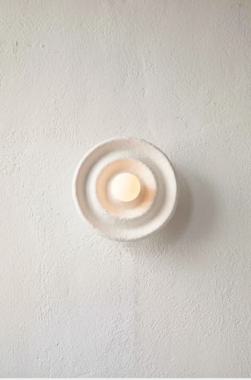 MushLume Radiate Sconce Small | Sconces by MushLume Lighting. Item works with contemporary style