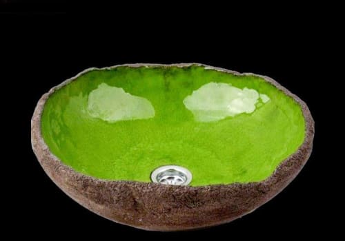 YP wash basin 1004 | Water Fixtures by YP Art Ceramic. Item made of ceramic