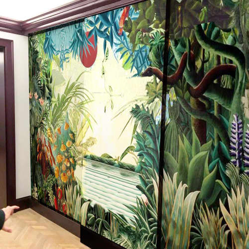 jungle mural | Murals by Francesca Guicciardini