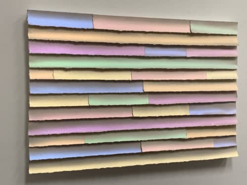 Paper Light 16 | Oil And Acrylic Painting in Paintings by Susan Chorpenning. Item composed of paper