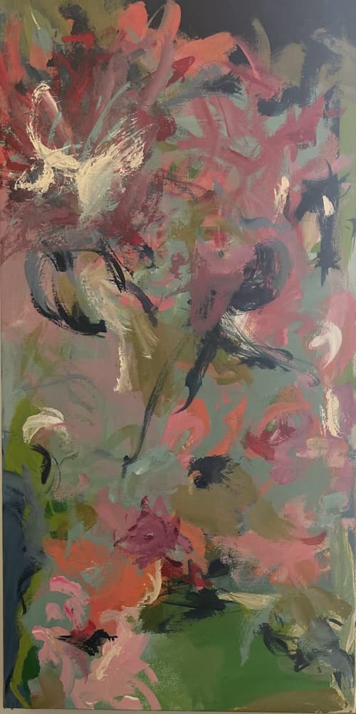 Add To Cart | Oil And Acrylic Painting in Paintings by Susan Skelley. Item made of canvas compatible with boho and contemporary style