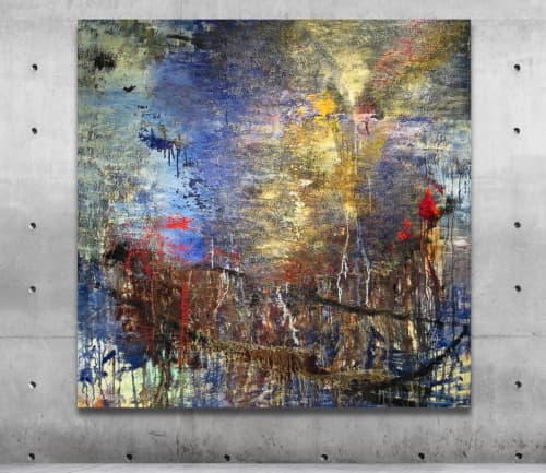 Dharma Vessel | Prints by Adam Shaw Studio | Paris in Paris. Item composed of canvas & paper