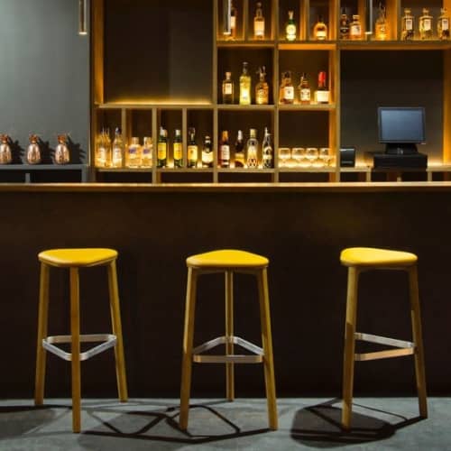 Perch Stools | Chairs by Marcel Sigel | Jagger Club in València