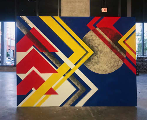 Northside Music Festival | Oil And Acrylic Painting in Paintings by LAMKAT. Item composed of canvas