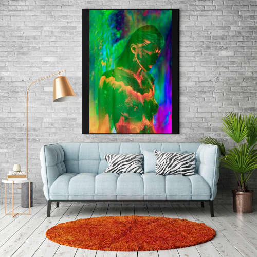 Black Light 36 | Prints by Burak Bulut YILDIRIM. Item made of paper