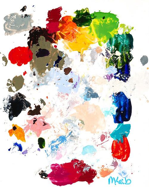 Paint Pop #23 - Museum Quality Giclee Print | Prints in Paintings by Michelle Keib Art. Item composed of paper