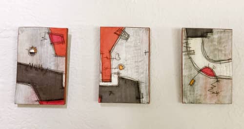 Clarity | Wall Sculpture in Wall Hangings by Rebecca Zweibel. Item made of ceramic